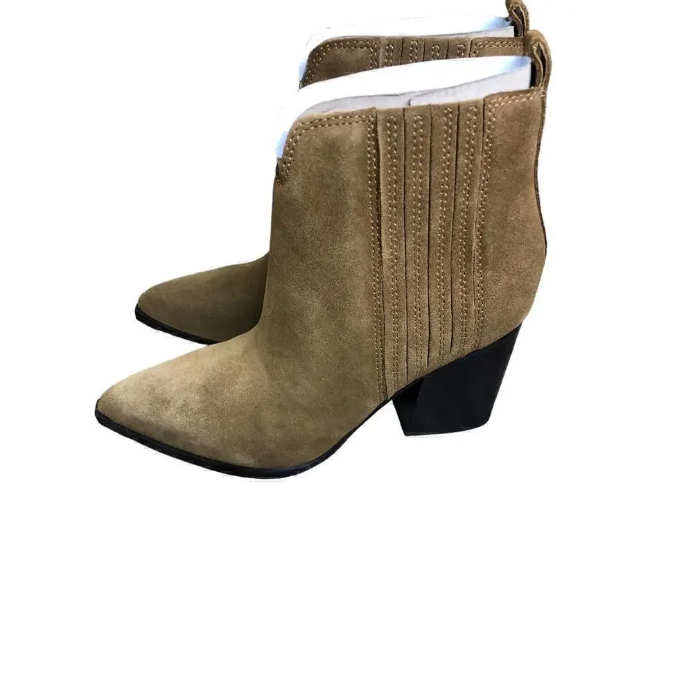 Marc Fisher Maree Bootie Brown NEW 8.5 US